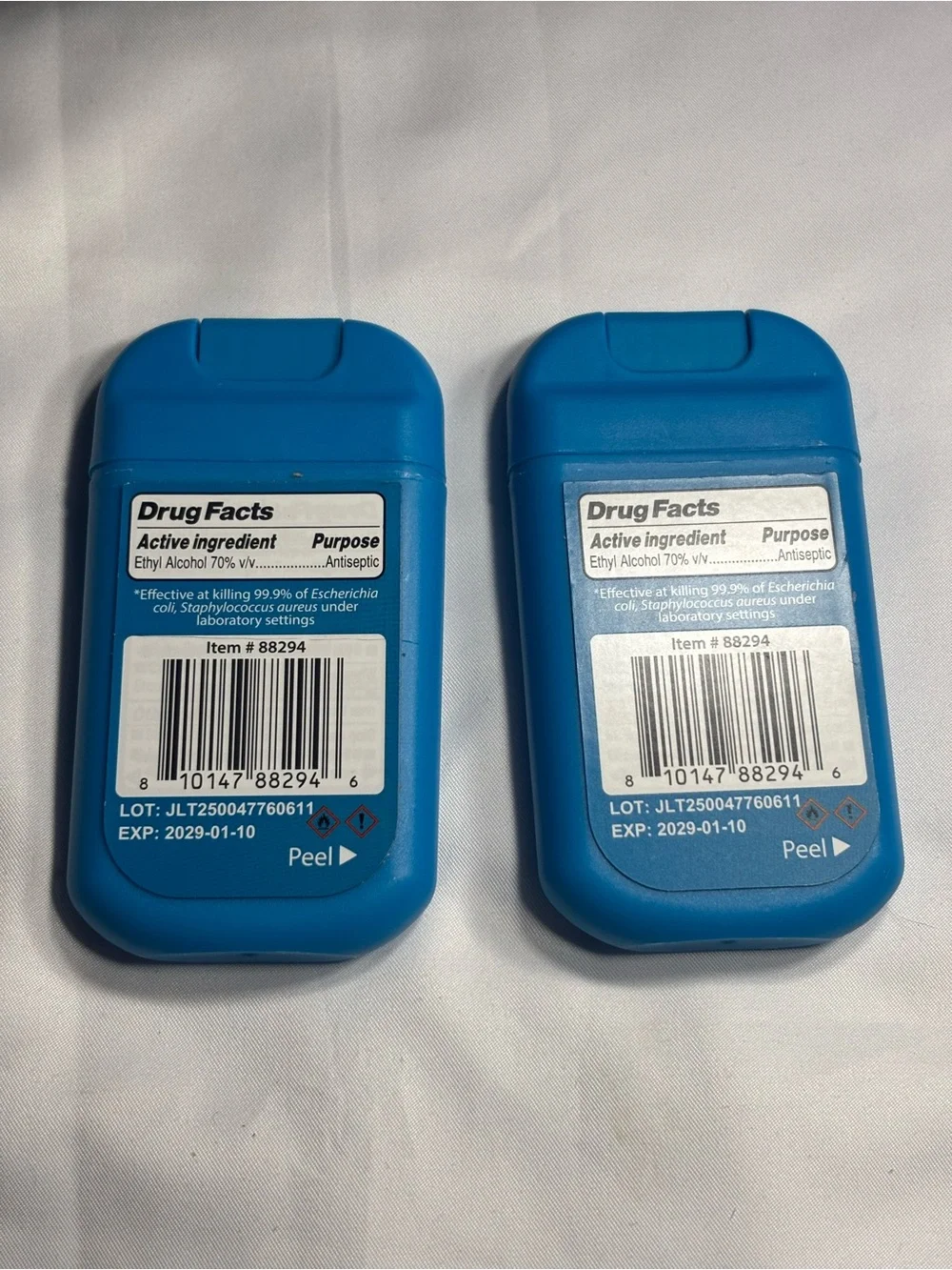 2 New Crayola Smart Care Blue Hand Sanitizer Spray - 0.94 fl oz (28 mL)